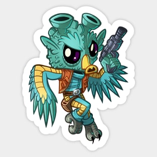 Greed-OWL Sticker